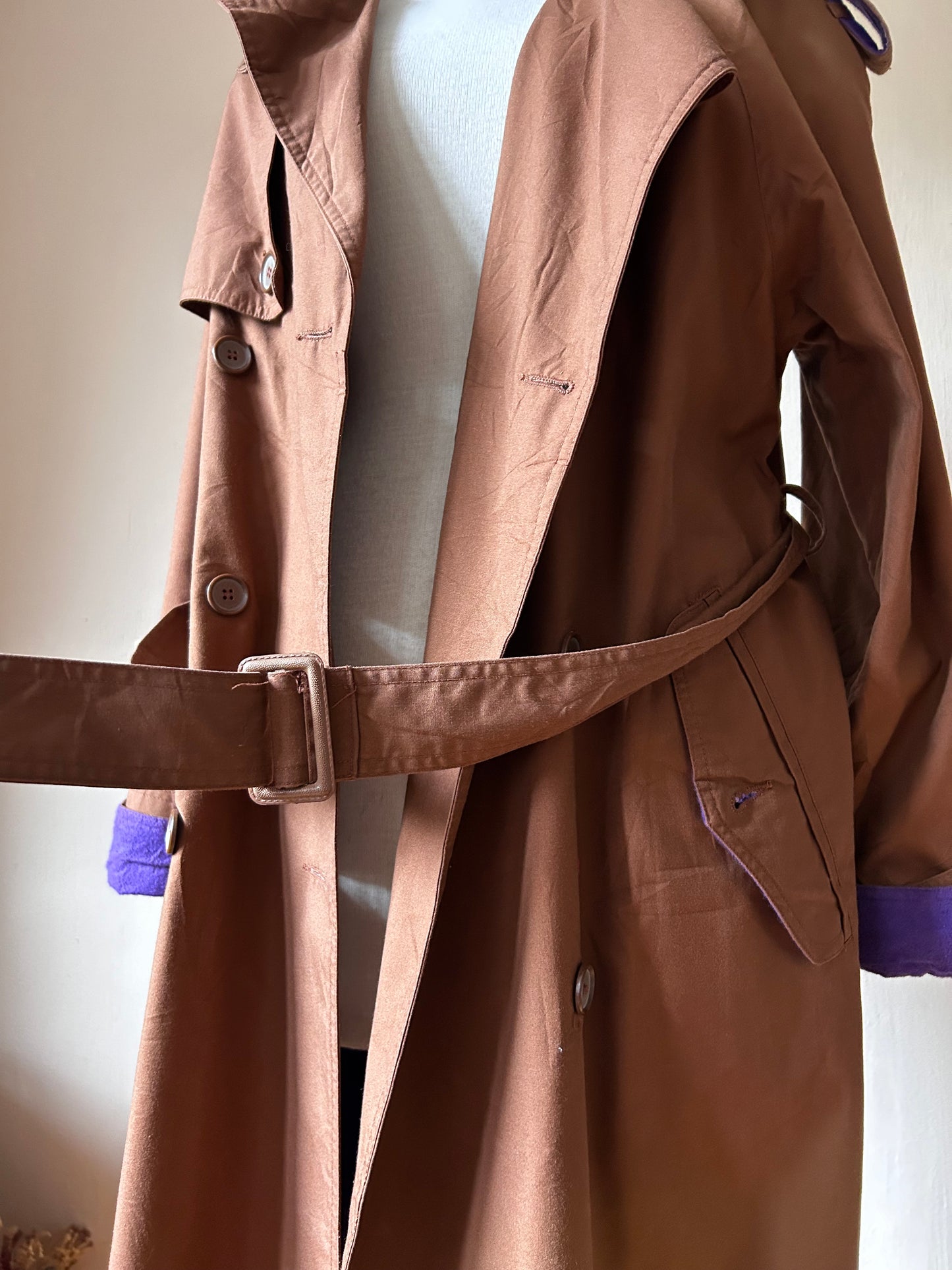 90s vintage oversized trench coat (M/L)