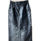 Maxi leather skirt S