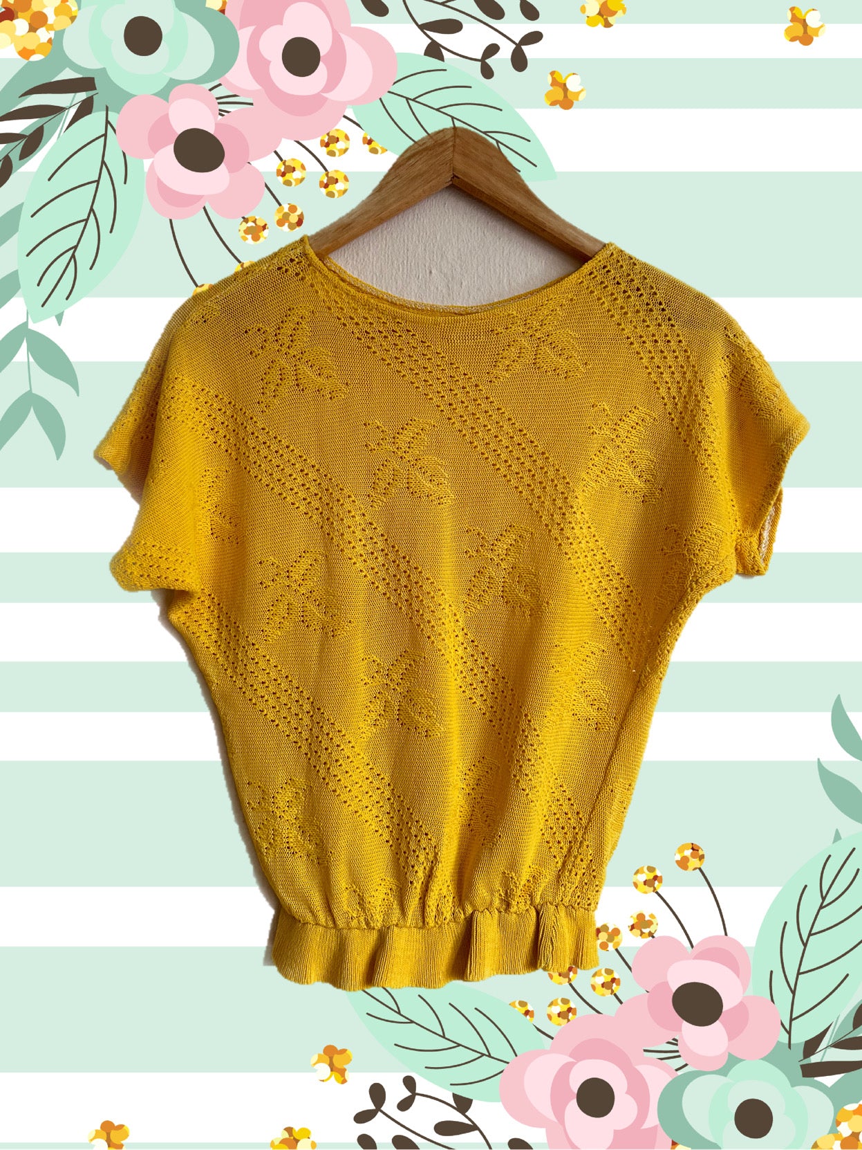 Vintage tricot top