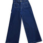 Wide leg culotte jeans