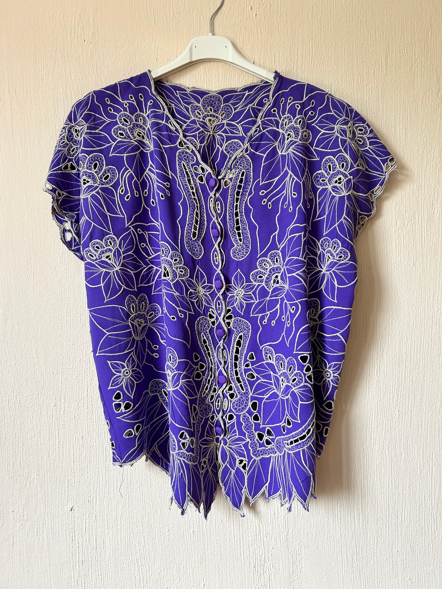 Vintage butterfly blouse