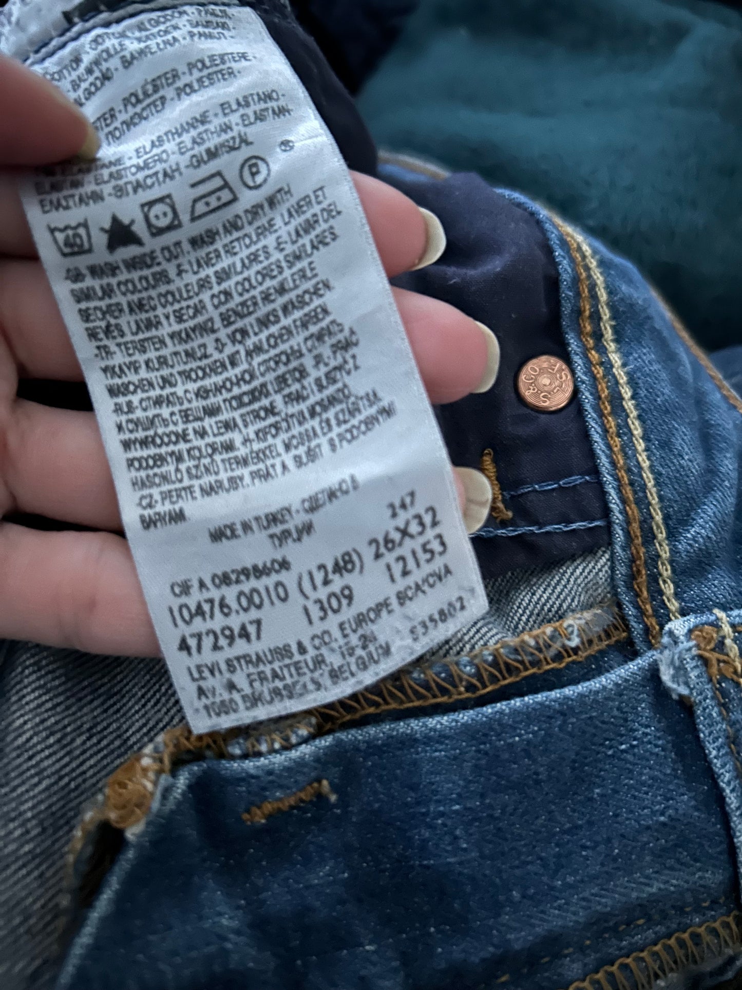 Levi’s 416 slim bootcut