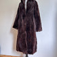 Vintage maxi tedy coat