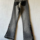 Vintage sequin flared jeans