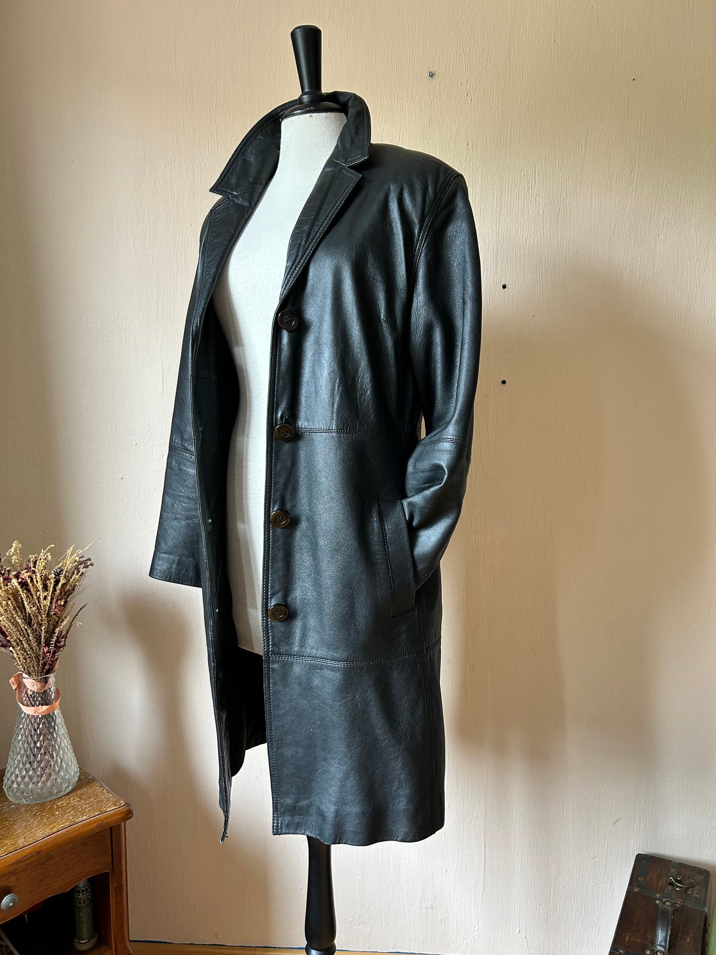 Black Leather coat