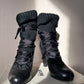 See by chloe lace up boots