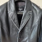 Vintage leather blazer