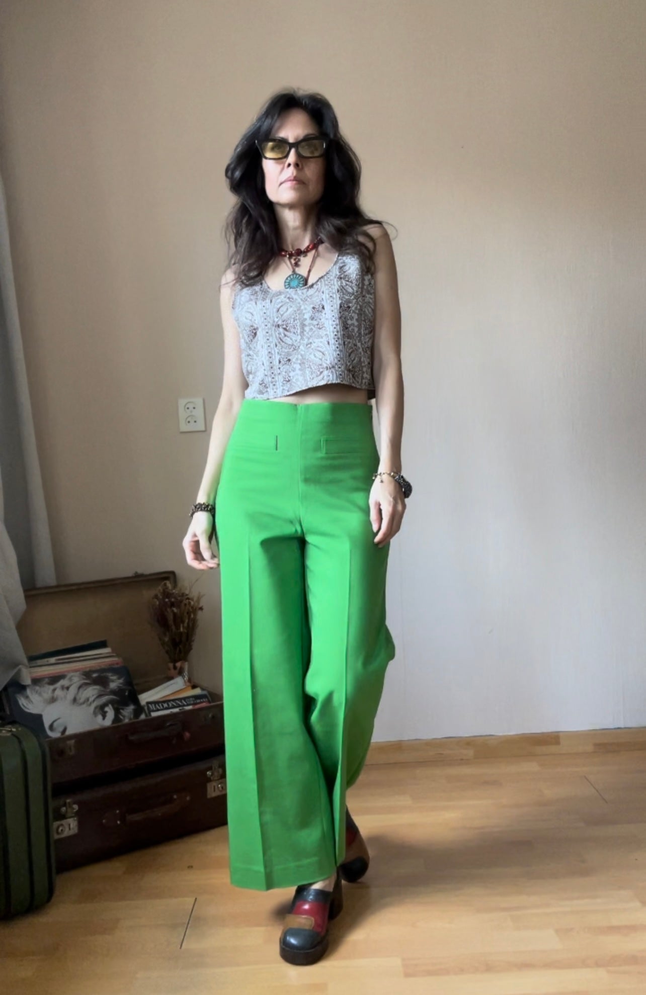 Wide leg elephant pants