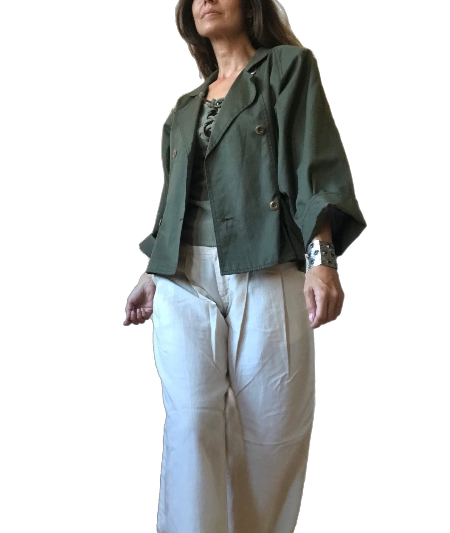 Max Mara vintage crop jacket