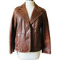 Vintage leather blazer