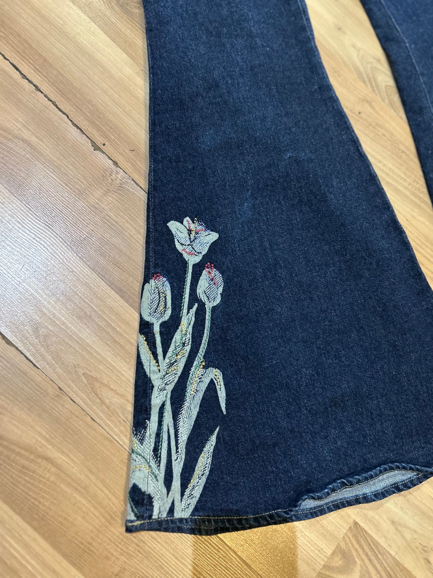 Vintage Gas hippie flared jeans (40)