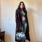 Vintage maxi tedy coat