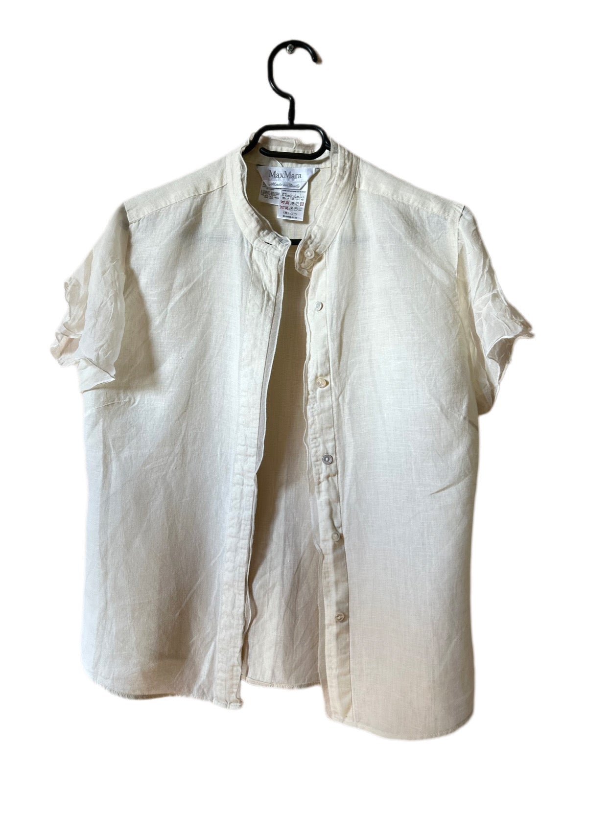 Max Mara linen&silk blend blouse