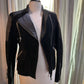 Vintage suede biker jacket