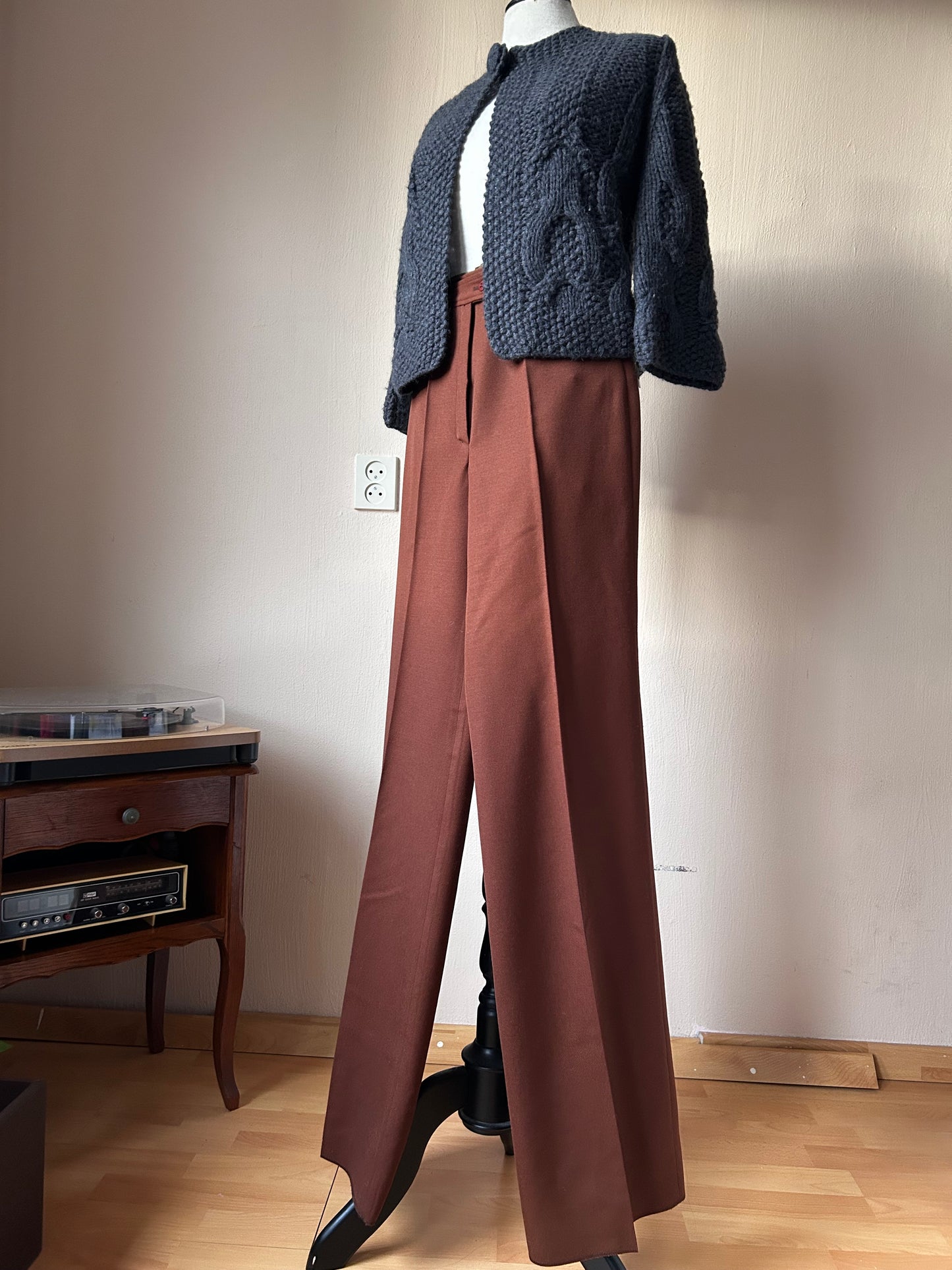 70s vintage wool pants