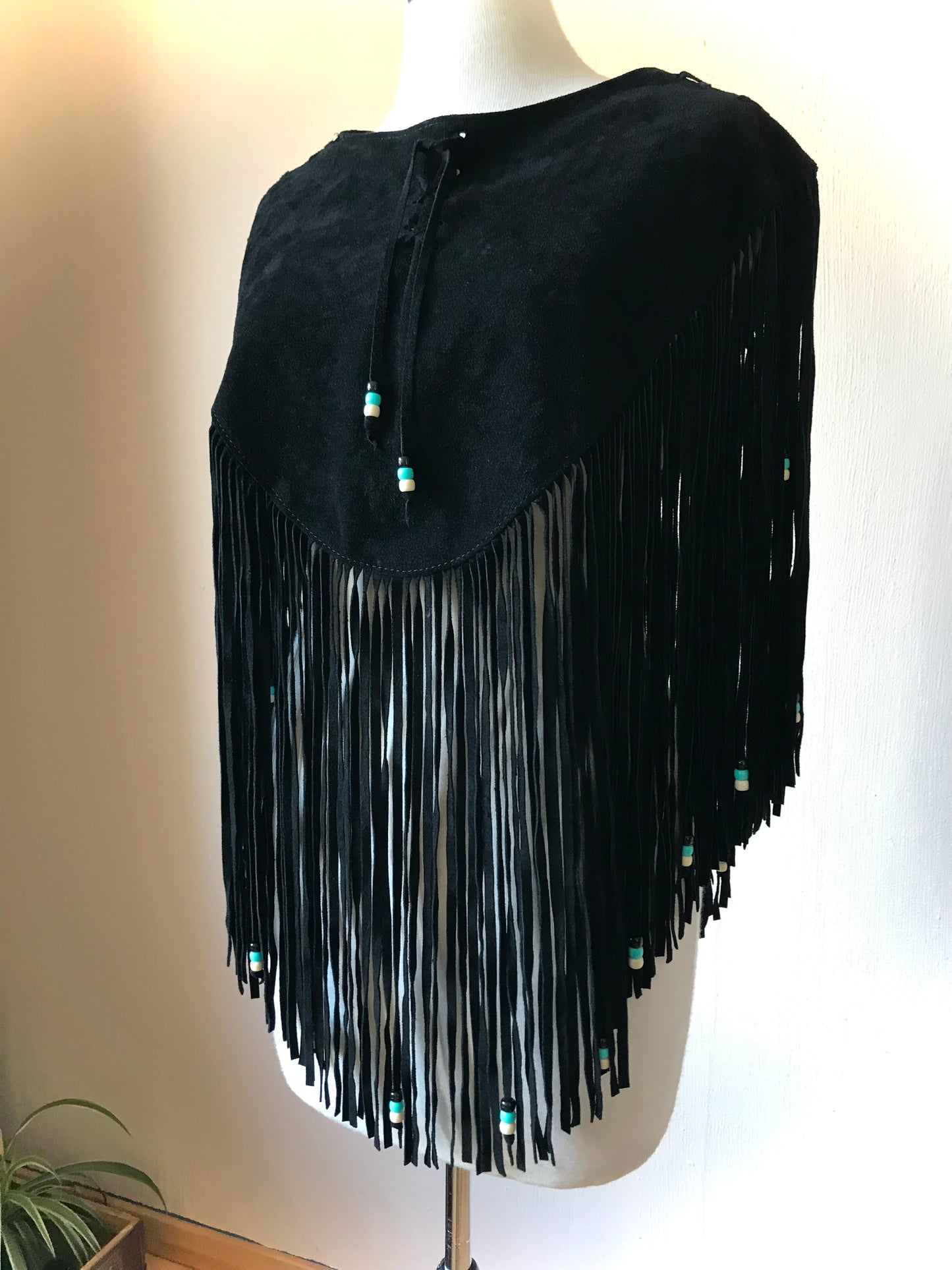 Suede fringe festival top