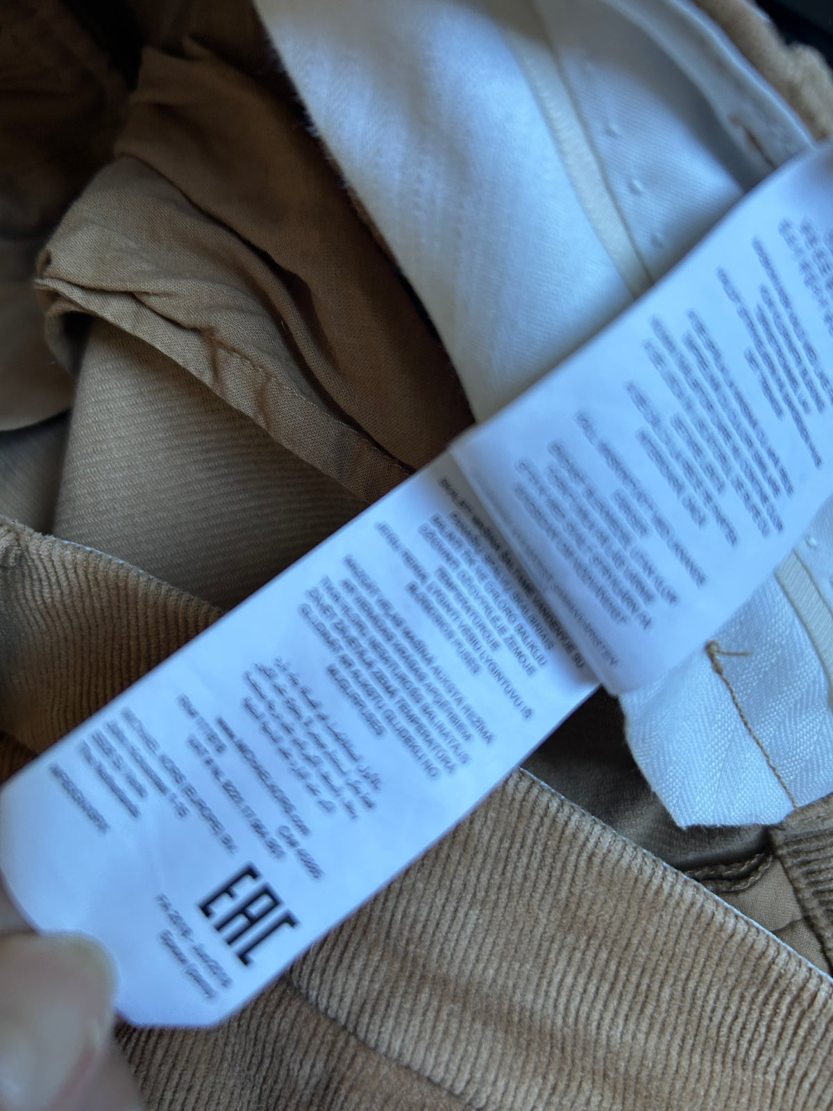 Michael Kors corduroy pants
