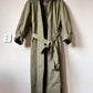 Vintage maxi trench coat XL