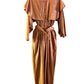 80s Copper Cape Jumpsuit