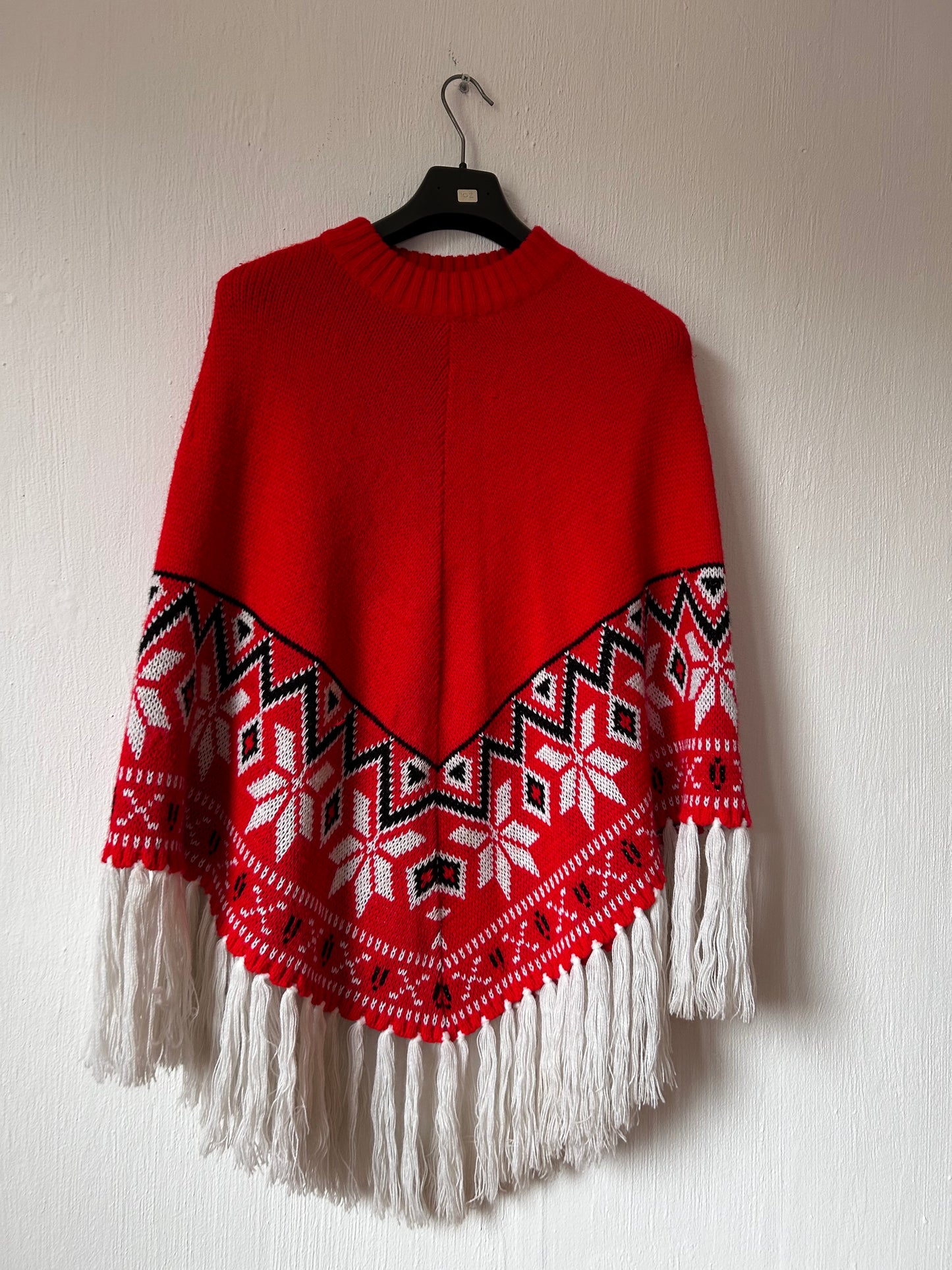 Christmas poncho