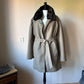 Trenchcoat with teddy bodywarmer