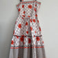 70s floral summer dress