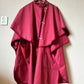 Vintage cape raincoat