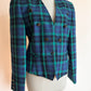 80s vintage wool crop blazer