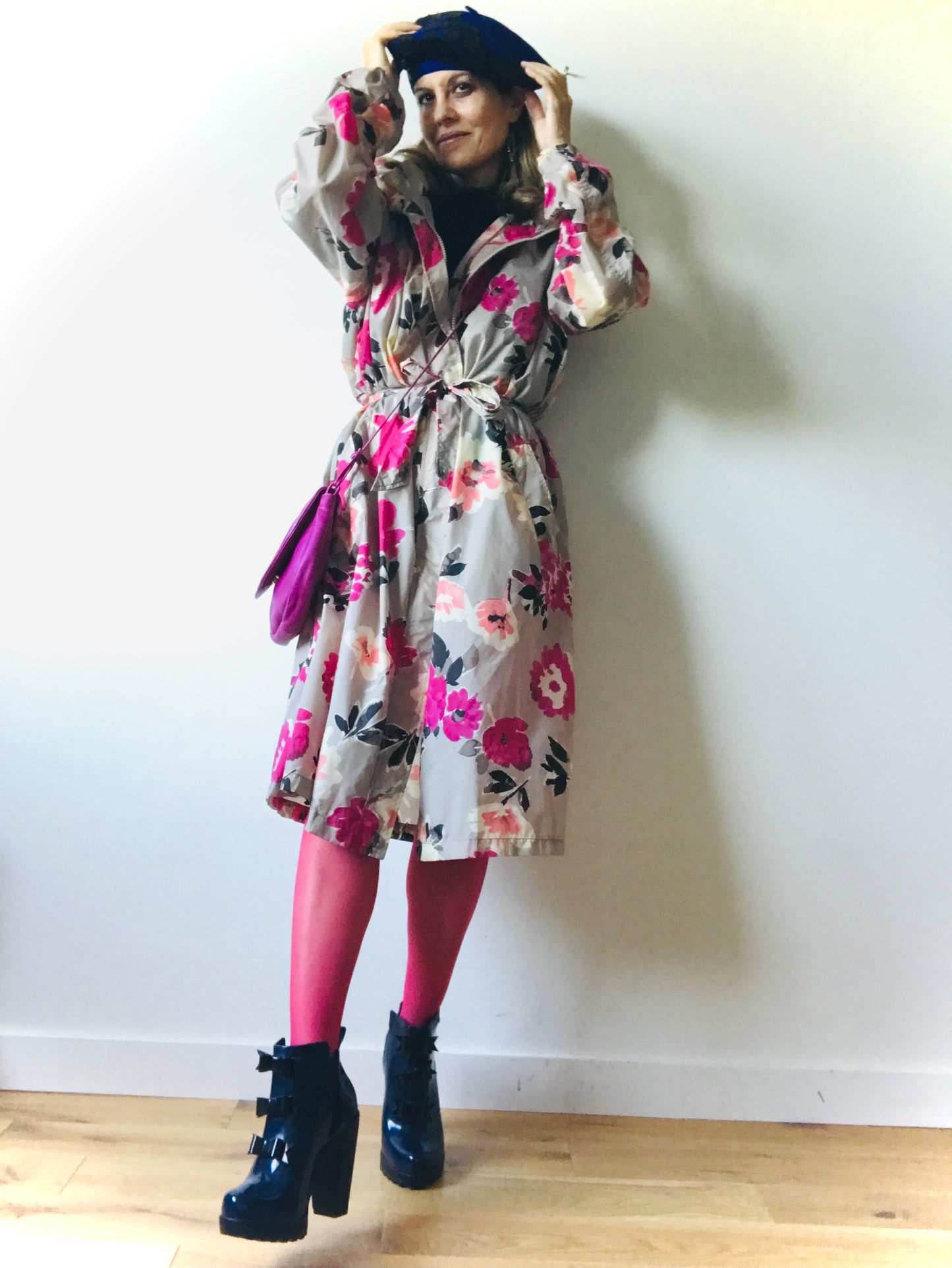 Floral Raincoat spring/fall