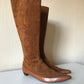 Vintage suede boots