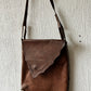 Vintage leather tote bag