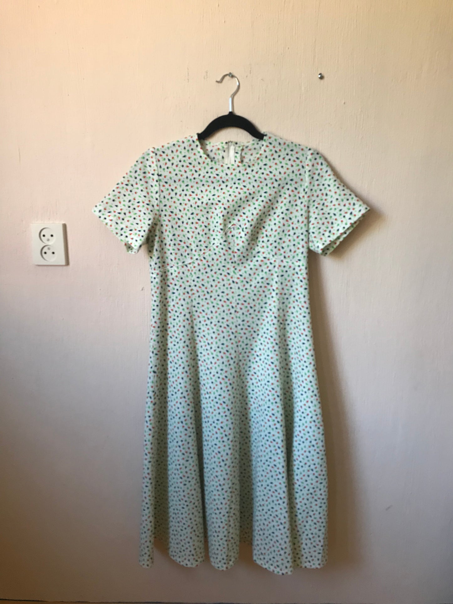 Cone print dress