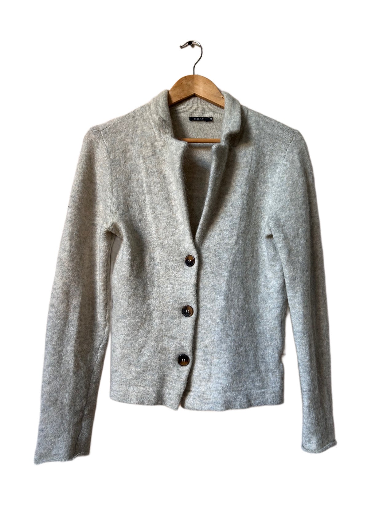 Purdey mohair cardigan