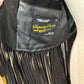 Superdry suede fringe crop (S)
