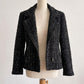 Gerard Darel Black Tweed Jacket