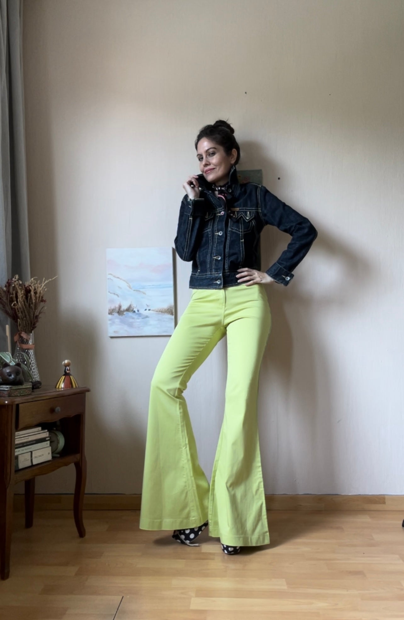 Y2k Vintage flared pants