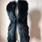 Faux fur vest