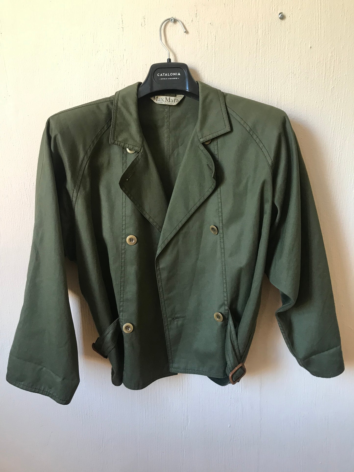 Max Mara vintage crop jacket