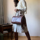 Vintage leather handbag