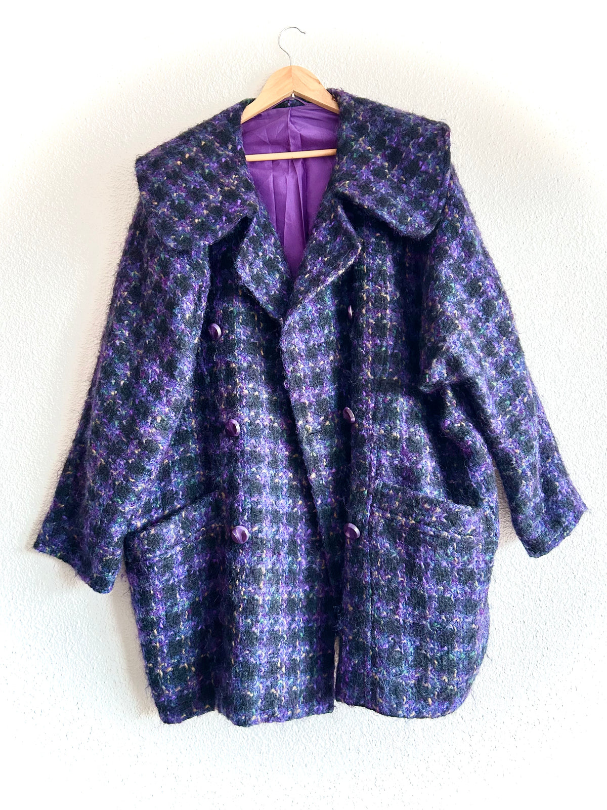 Mohair winter coat L/XL