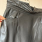 80s Maxi leather skirt (M/L)