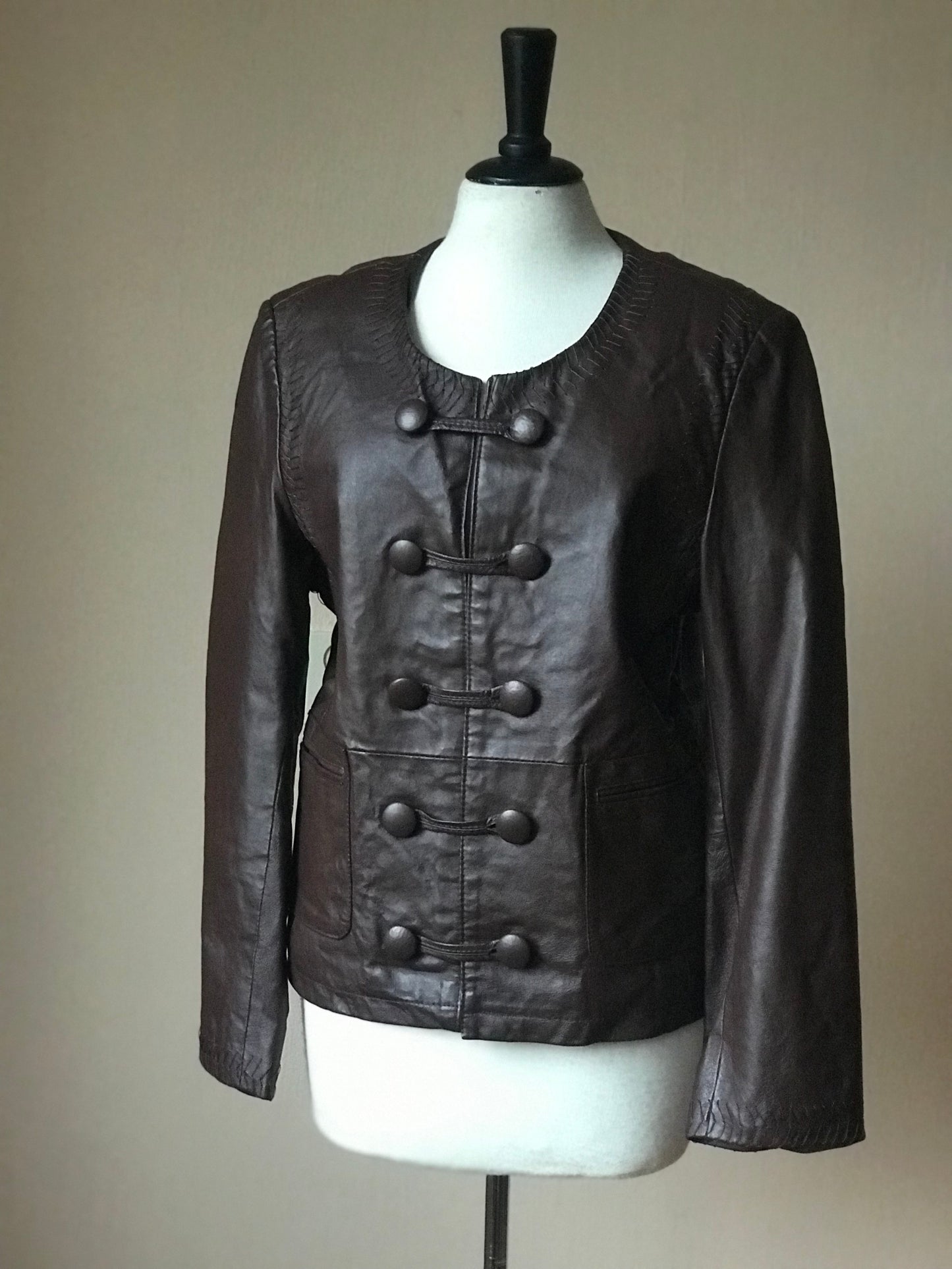 80s Vintage leather jacket