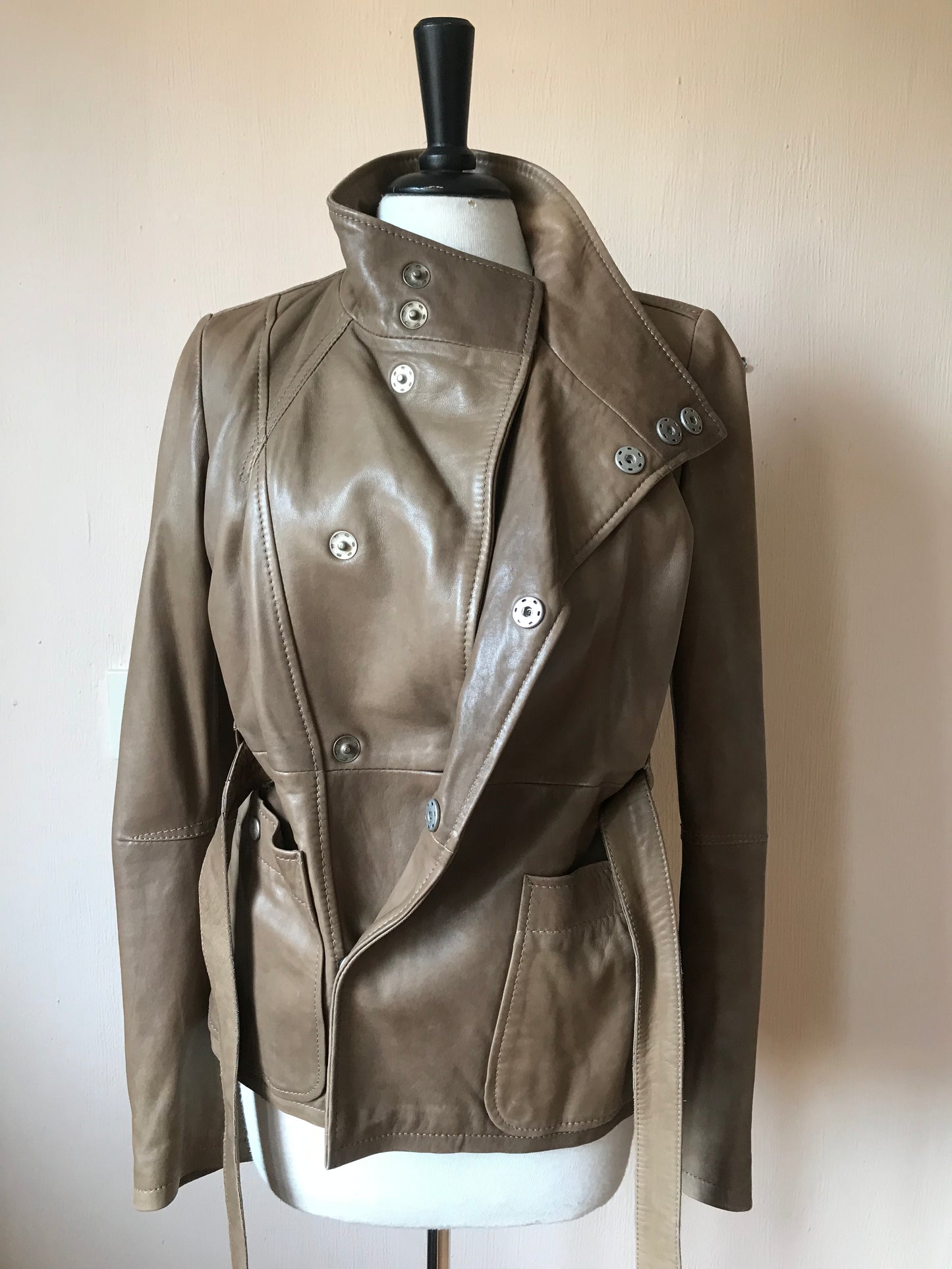 Diesel leather coat