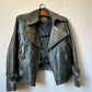 Vintage leather biker jack 42