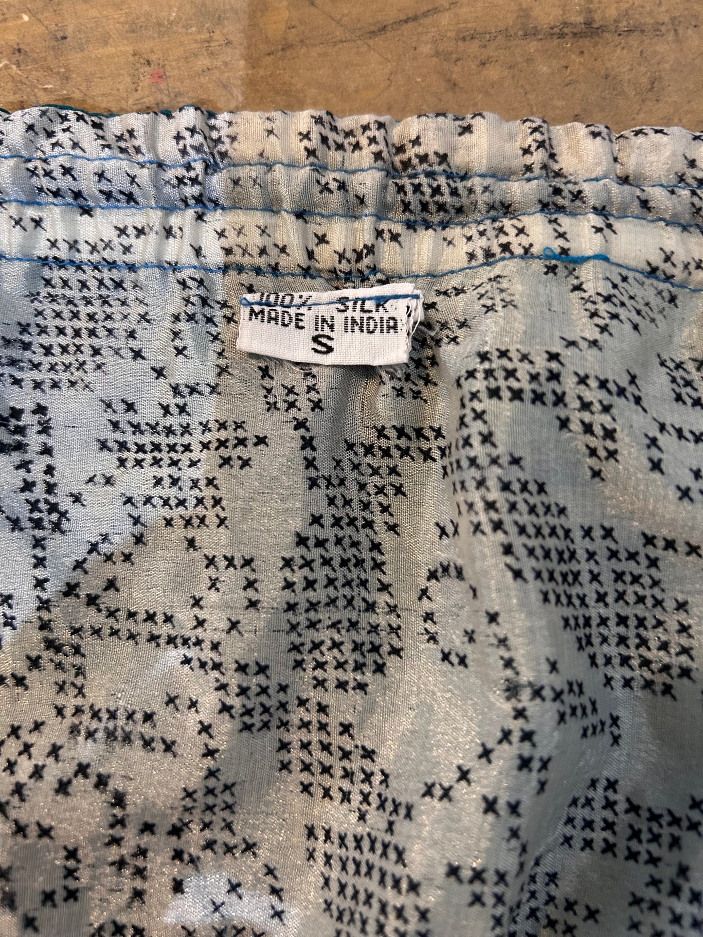 Vintage silk skirt