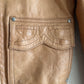 70s vintage leather bomber
