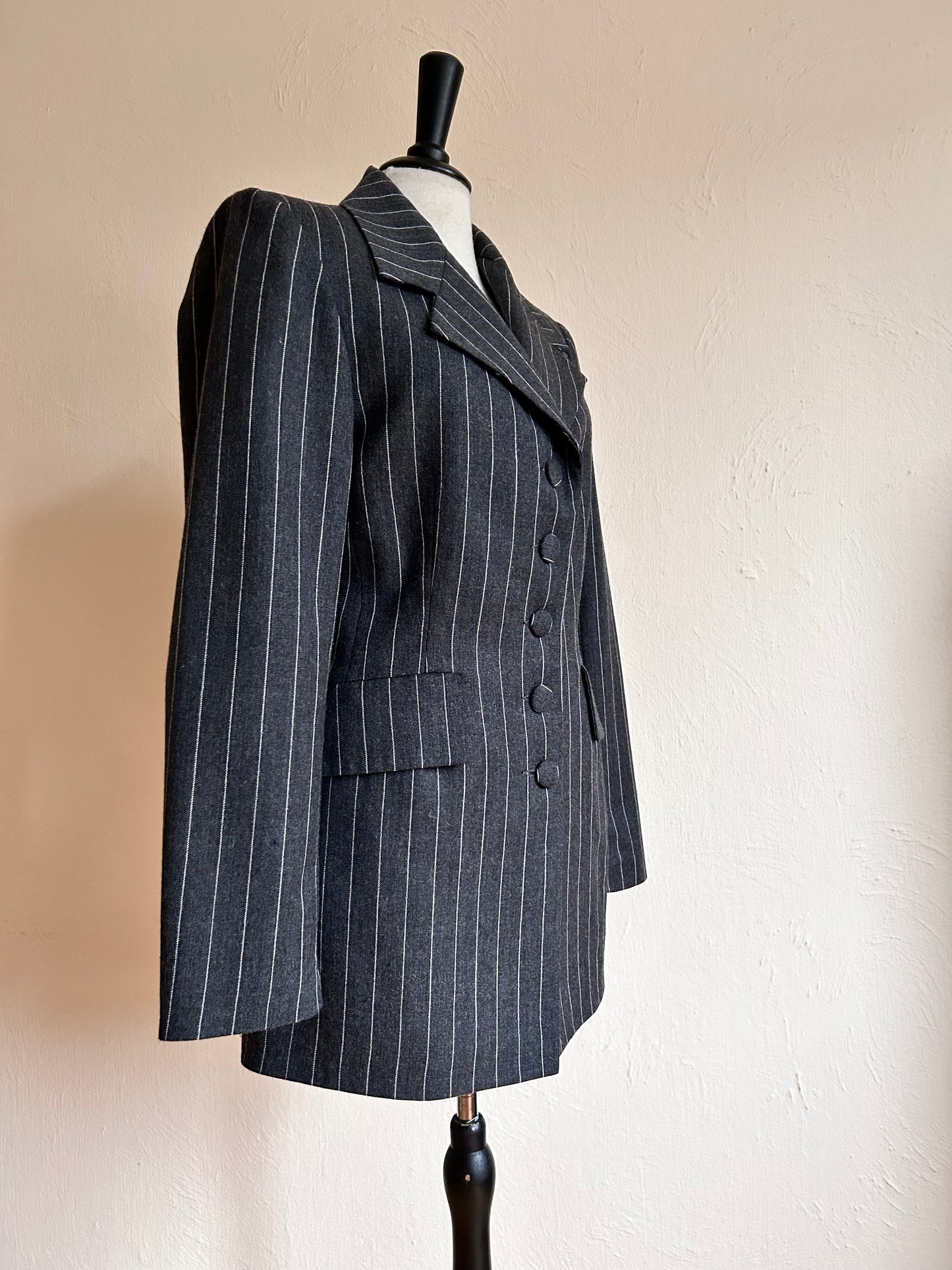 90s classic 3 button front blazer