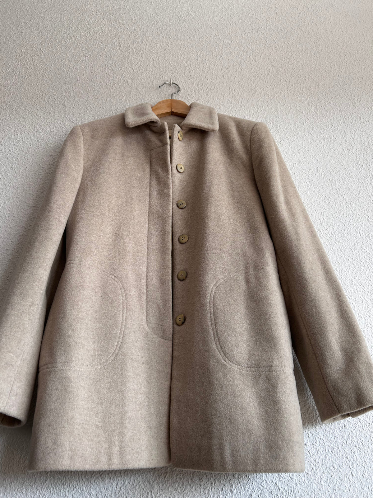 Vintage wool & cashmere coat