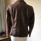 Vintage leather blazer