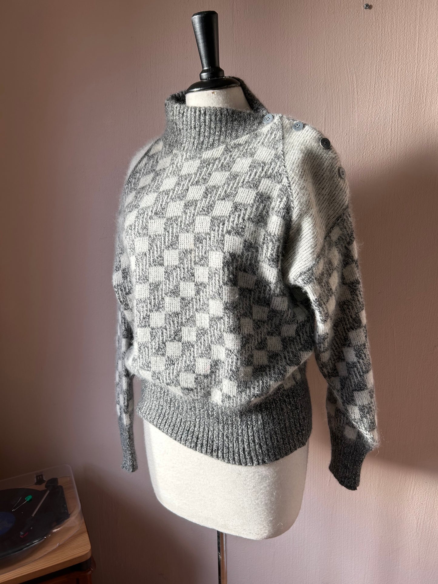 Angora sweater